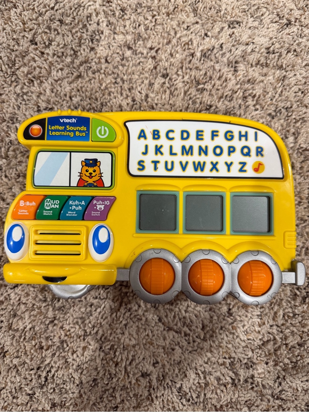 Tech Letter Sounds Learning Bus